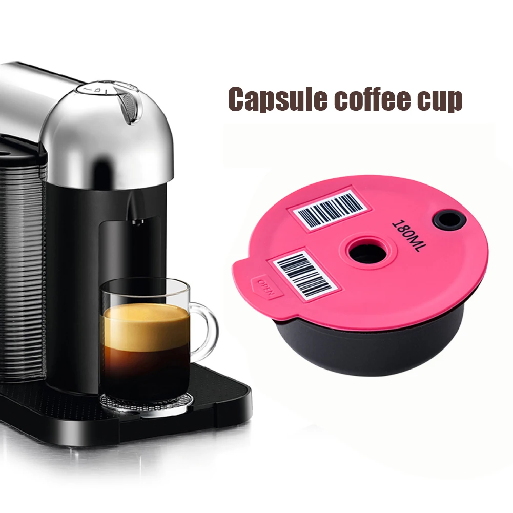 Многоразовые капсулы кофе Nespresso чашка с ложка-кисточка черный многоразовый