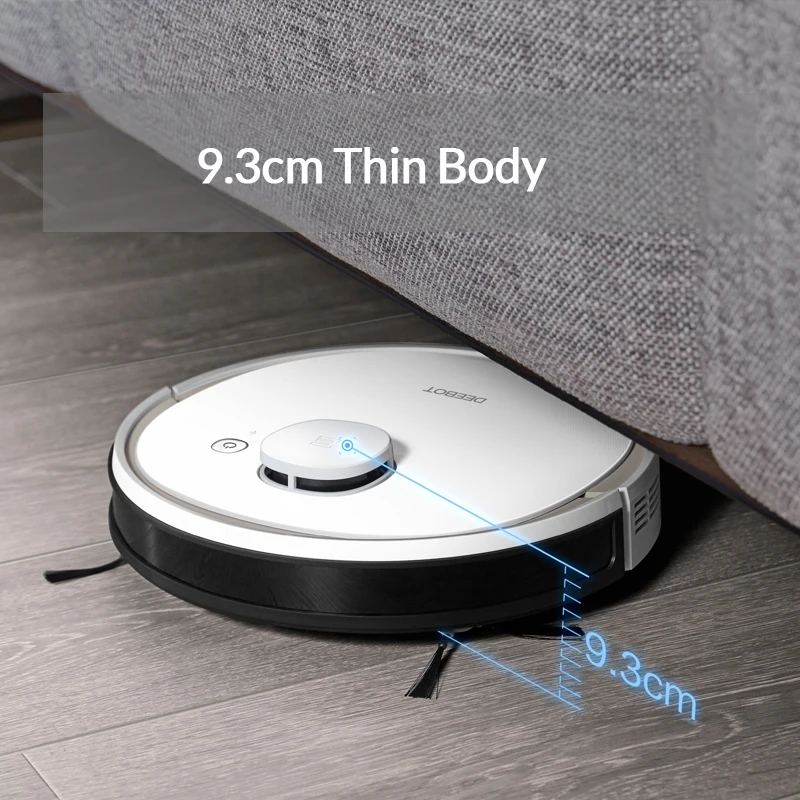 Лазерный робот пылесос ECOVACS Deebot N3 Max с шваброй и управлением через приложение для