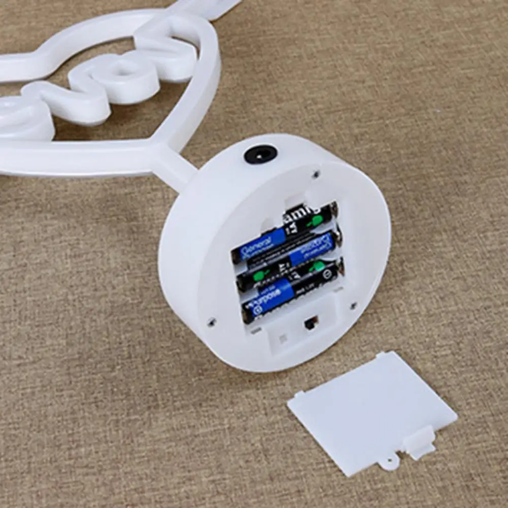 Светодиодная неоновая вывессветильник в форме сердца инновационная настольная