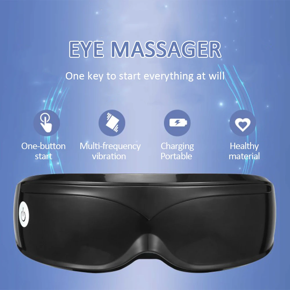 Электрический вибрирующий массажер для глаз умное прикосновение телефон от