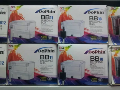 DOPHIN пневматический аквариум маленькая разделительная коробка для рыб BB10 BB11 коробка для разведения рыб домашний бак