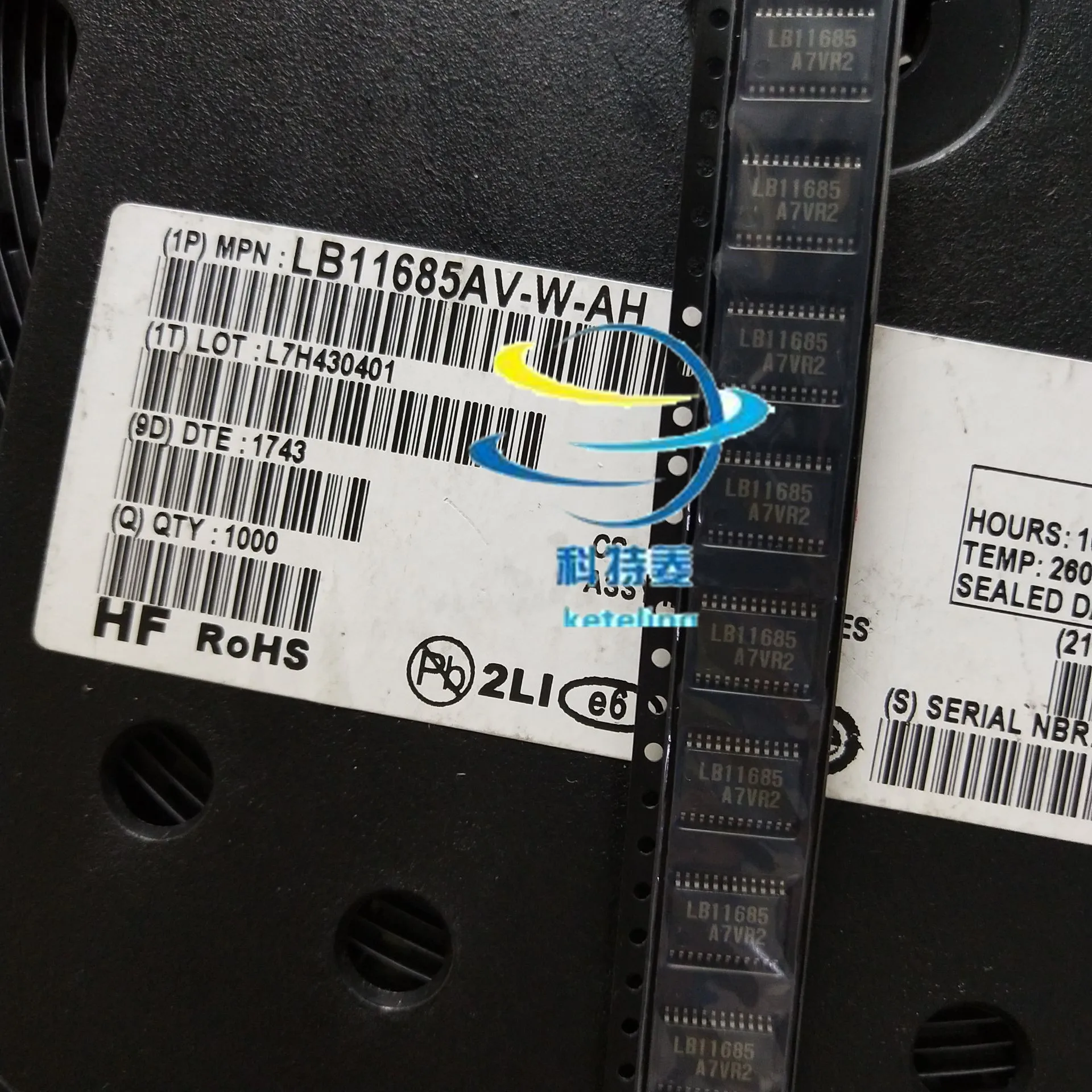 Бесплатная доставка трехфазный бесщеточный драйвер LB11685 с чипом для