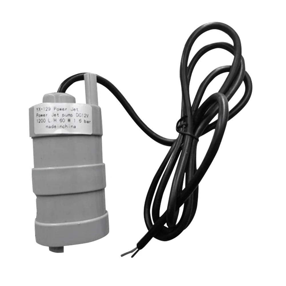 

12V высокая пропускная способность хорошую производительность погружной водяной насос Пластик автодом 5M 14,5 W Прочный RV Запчасти Универсальн...
