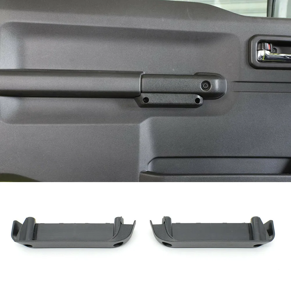 

2pcs Car Door Inner Armrest Storage Box Container Pallet ABS Car Replace Accessories For Suzuki Jimny JB64 JB74 2018-2021