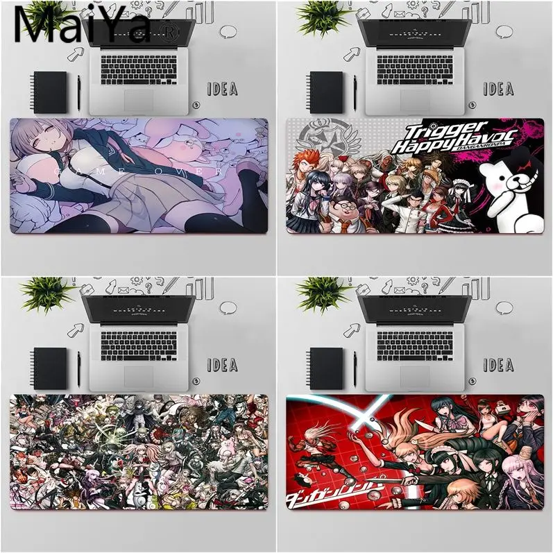 

Maiya Top Quality Danganronpa Anime Girl Office Mice Gamer Soft Mouse Pad Free Shipping Large Mouse Pad Keyboards Mat