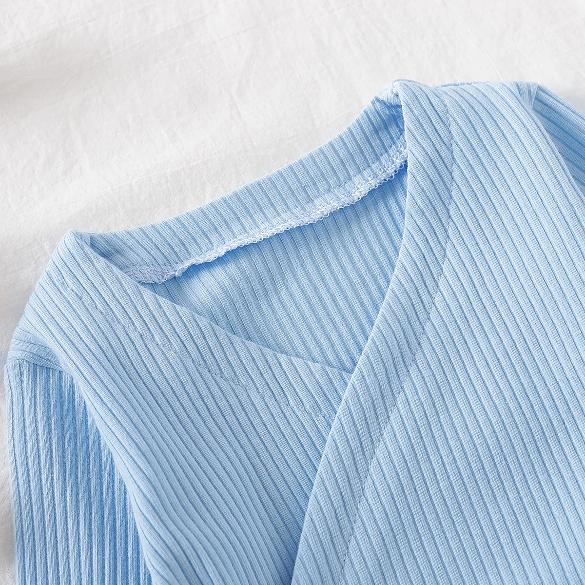 Коллекция 2019 года Брендовое однотонное кимоно для новорожденных девочек и