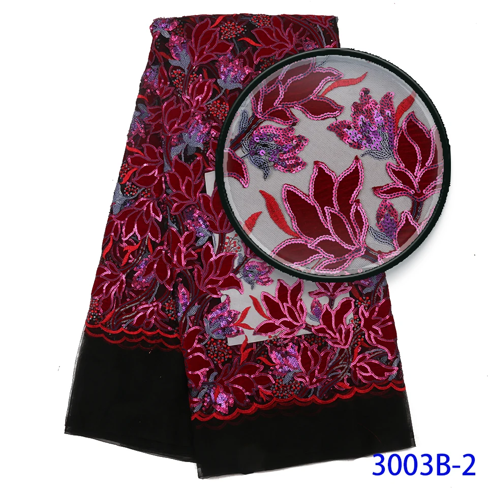 Популярная последовательная ткань кружева нигерийские Ткани бархатные