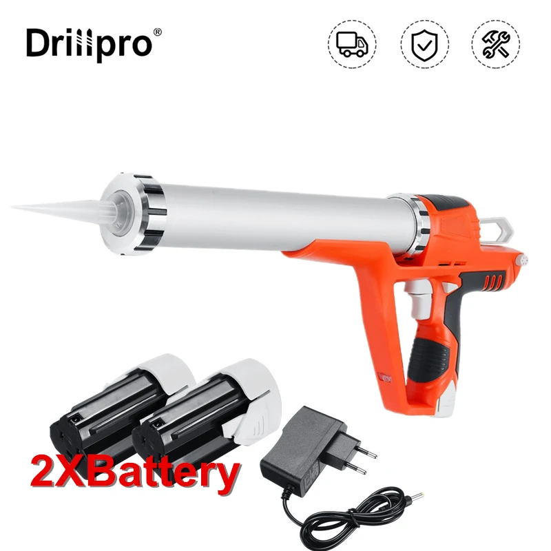 

Automatic Electric Glue Gun 4000N Lithium Multi-function Electric Pressure Sewing Seams Sealant Waterproof Glue Caulking Gun