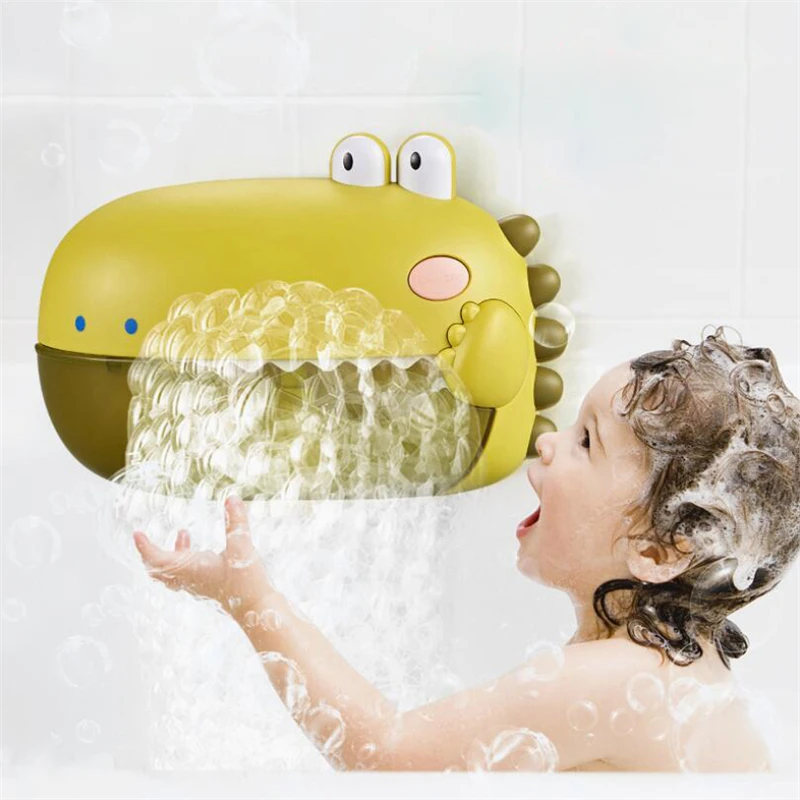 

Baby Bath Toys Bubble Machine Crabs Frog Music Kids Bath Toy Bathtub Soap Automatic Bubble Maker Baby Bathroom Toy for Children