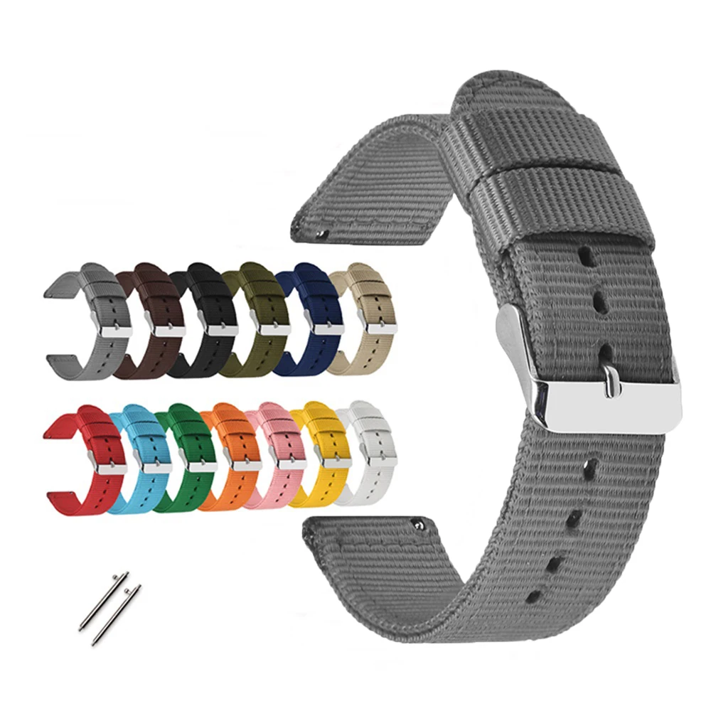 Нейлоновый ремешок для часов спортивные часы быстросъемный браслета Аксессуары