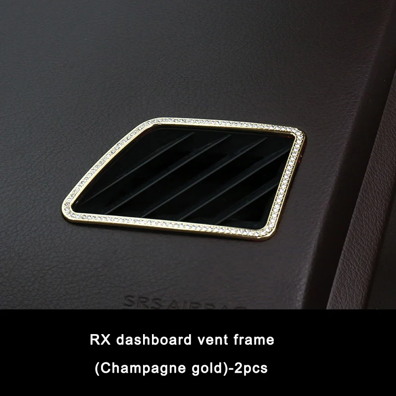 Lsrtw2017 для Lexus RX RX200t NX NX200t ES ES200 300h Автомобильный Центральный контроль вентиляционное отверстие приборной панели планки интерьерные аксессуары для формовки - Название цвета: product picture 1