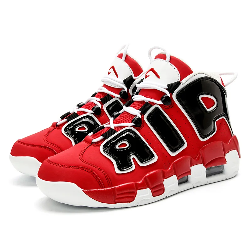 

Original Retro Basketball Shoes for Men Air Shock Outdoor Trainers Light Sneakers Young Teenagers High Boots Basket