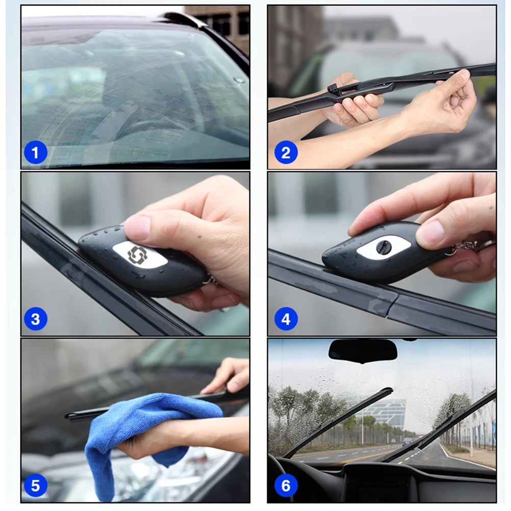 Инструмент для ремонта автомобильного стеклоочистителя Резиновая полоса