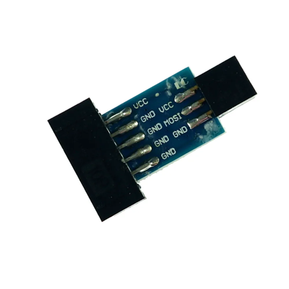 Преобразователь 10 контактов в 6 для стандартной платы адаптера ATMEL STK500 AVRISP USBASP ISP