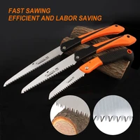 6810 folding saw 7teeth per inch steel wood cutting survival hand saw household garden pruning saw hand tools f15 20 dropship