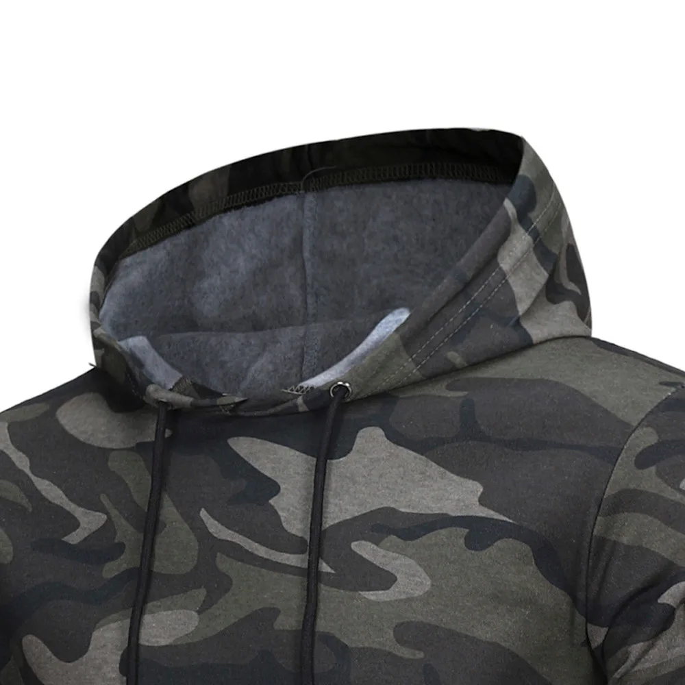 

Vetement Spring Men camouflage hooded pullover sweater anime Long Sleeve Sweatshirt Tops Jacket Coat