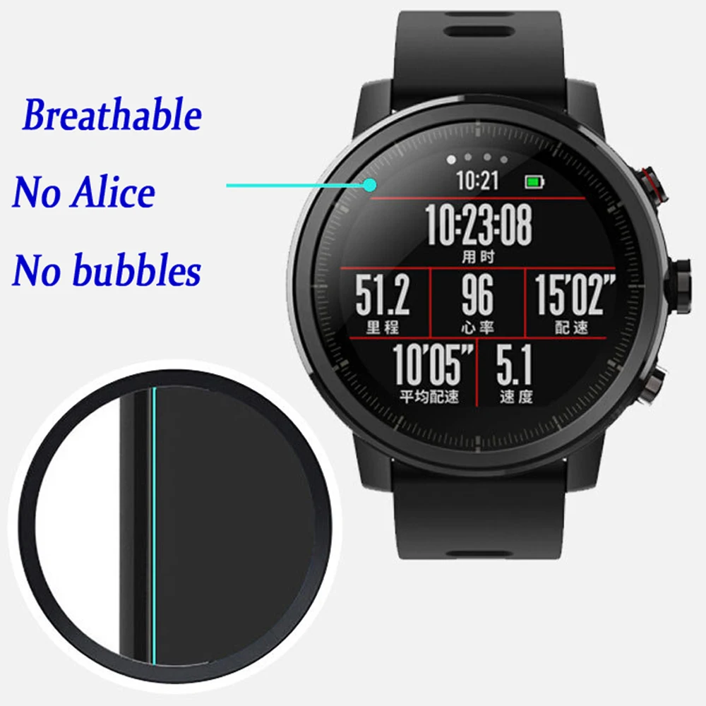 Фото YHNUJM 10 шт. ТПУ ультра четкие HD защитная пленка для Xiaomi Huami Amazfit Stratos Pace 2 2S часы Полный YHNUJM 10 шт. ТПУ ультра четкие HD защитная пленка для Xiaomi Huami Amazfit Stratos Pace 2 2S часы Полный