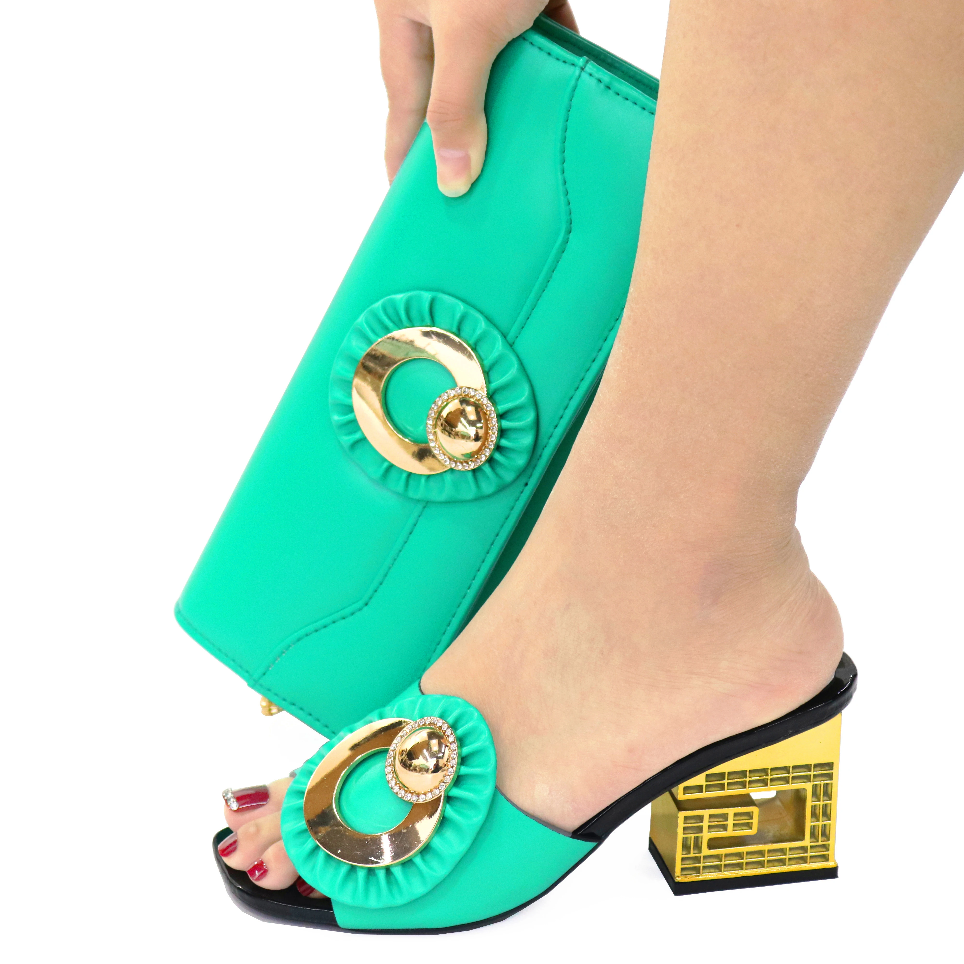 

doershow Women Shoes and Bags To Match Set Italy Party Pumps Italian Matching Shoe and Bag Set for Party Parties HCG1-12