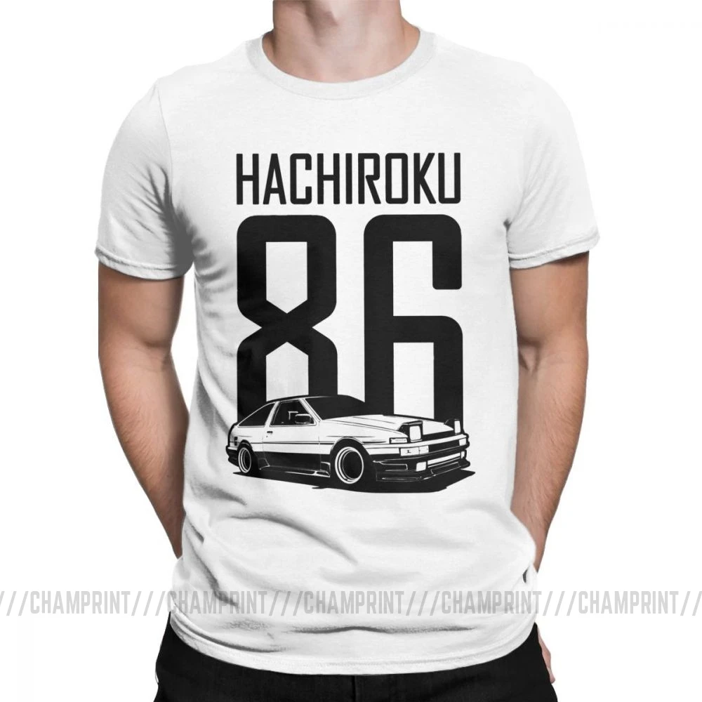Мужские футболки AE86 Hachiroku с уникальным дизайном Fujiwara Tofu одежда новинка футболка