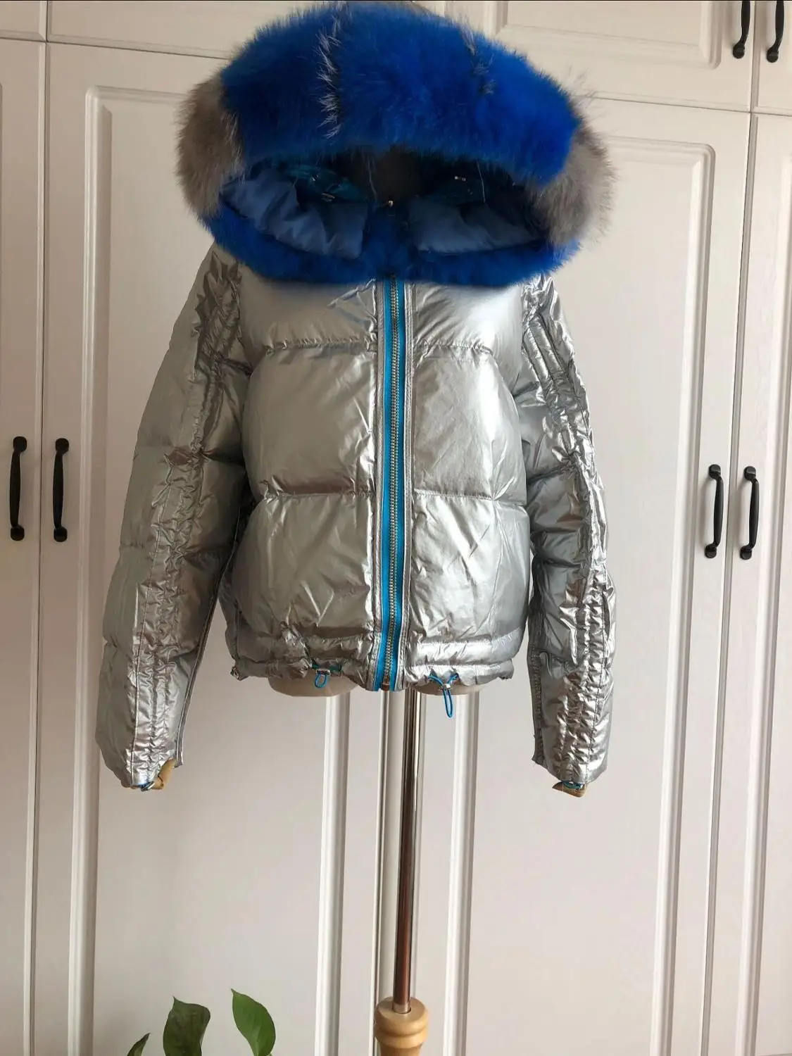 Женский пуховик с капюшоном зимняя короткая свободная повседневная куртка