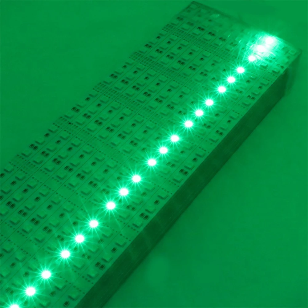 Szyoumy100 шт/партия 5050 RGB Ledbar свет DC12V водонепроницаемый 50 см 60 72 светодиодов