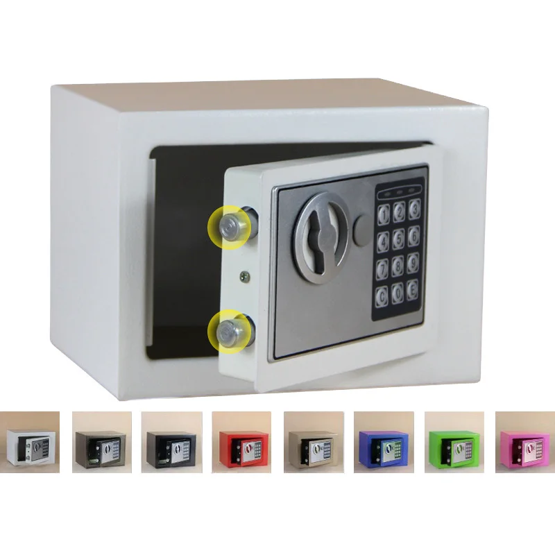 Стальные мини сейфы сейф для банковских купюр безопасное хранение наличных
