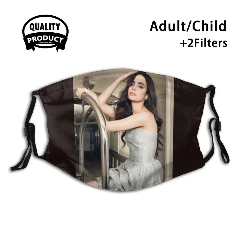 

Маска для лица Sofia _ Carson моющаяся против пыли с фильтром