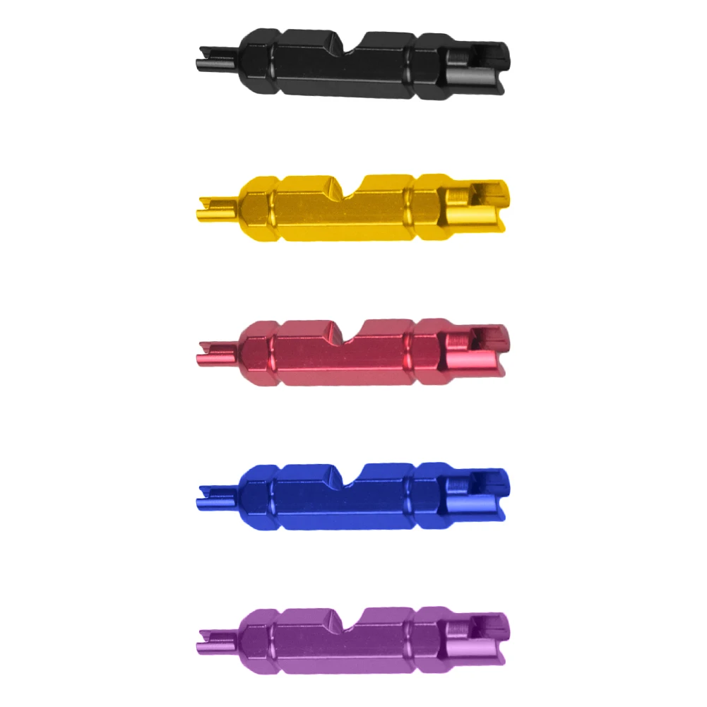 

Double-head Schrader Presta Bicycle Valve Core Wrench Multifunction Bike Tire Tyre Valve Core Removal Disassembly Tool