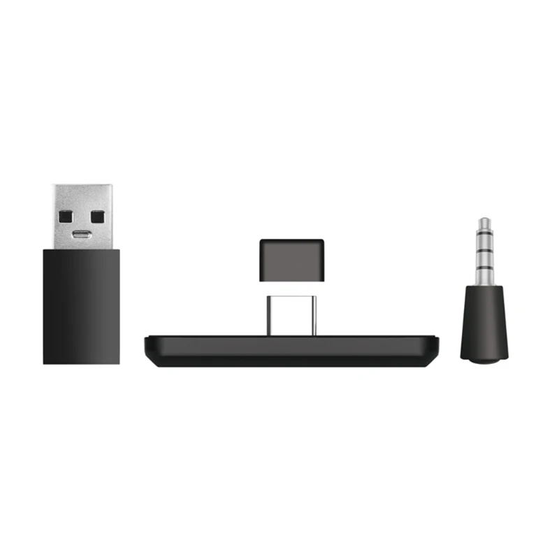

Transmisor USB inalámbrico compatible con Bluetooth, receptor de auriculares de frecuencia de voz, enchufe de 3,5mm para Nintend