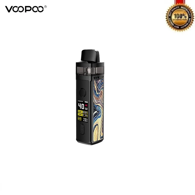 В свободном доступе! VOOPOO VINCI Mod Pod Vape Kit с батареей 1500ма/ч 5 мл и 0 96 дюймов TFT цветной