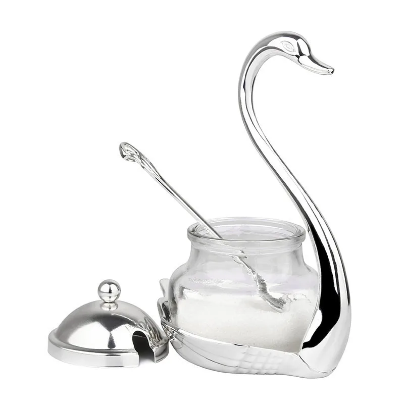 Алюминиевый сплав горшок для приправ контейнер приправы стеклянная банка специй