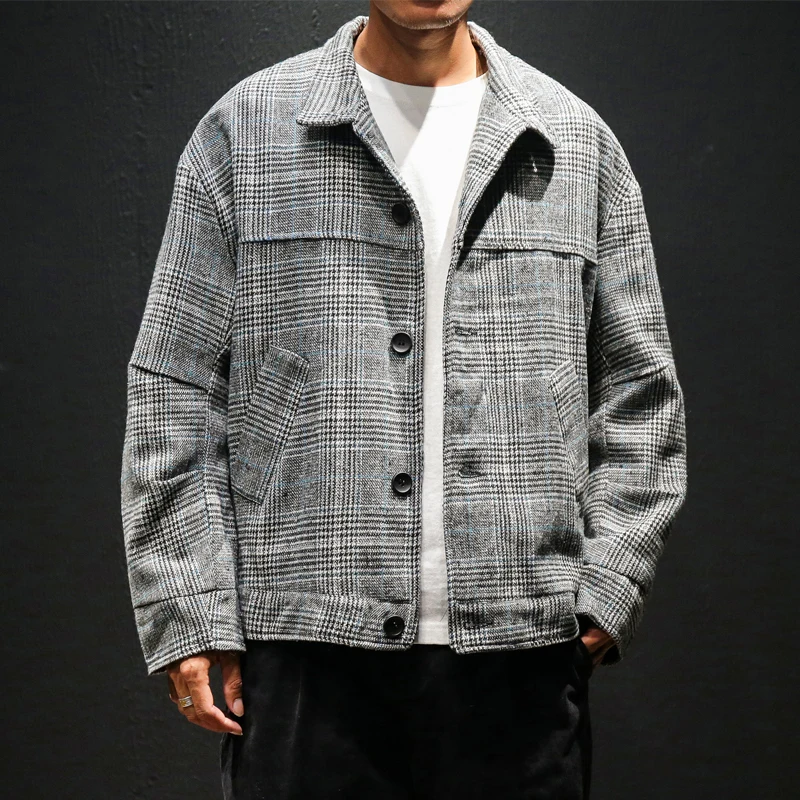 Privathinker 2020 мужские осенние клетчатые модные куртки повседневные уличные в стиле