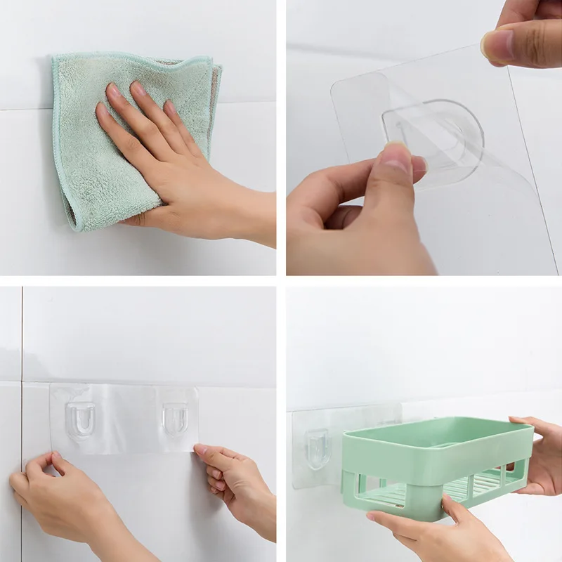 

Bathroom Storage Rack Bathroom Wall-Mounted Racks Punch-Free Wall Suction Toilet Storage Racks Toilet Storage Racks Kitchen Home