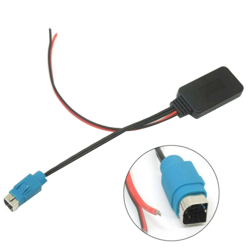 Автомобильный Bluetooth модуль музыкальный адаптер Aux аудио кабель для Alpine CDE-W203Ri IDA X303