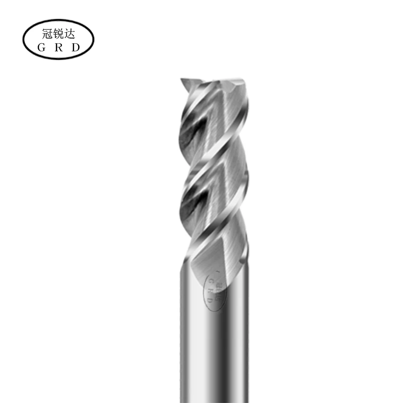 Hrc55 3 фрезы для фрезерования алюминия 1 мм-16 мм 5 2 4 6 8 12 цанговый фрезерный станок с