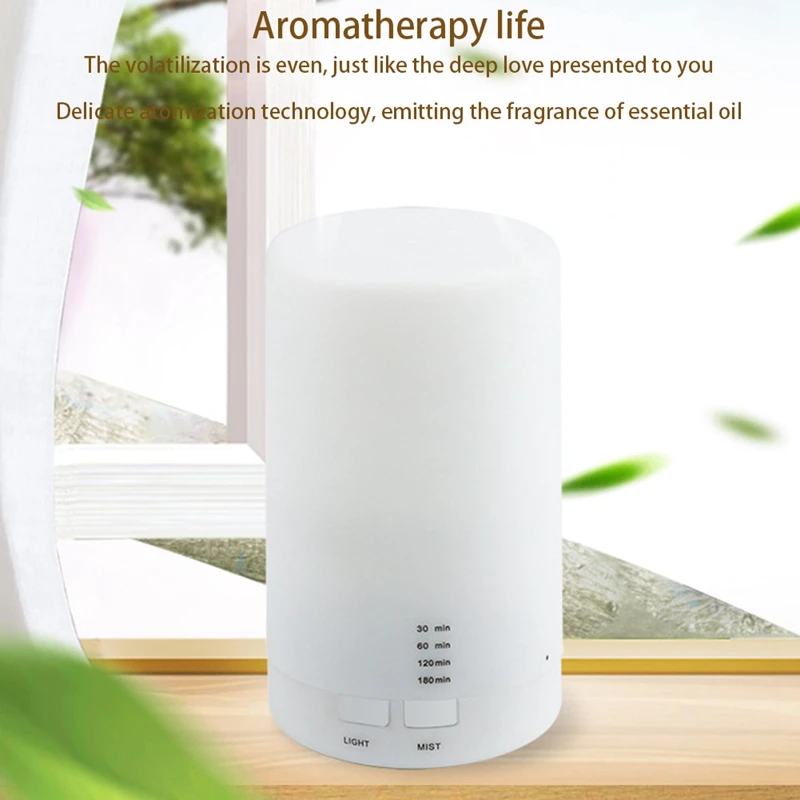 

LED Mini USB Essential Oil Ultrasonic Air Humidifier Aromatherapy Diffuser Humidifier, Air Humidifier