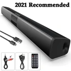 Настенный беспроводной Bluetooth-динамик для телевизора, домашнего кинотеатра, саундбар, Портативная колонка, сабвуфер, музыкальный центр для компьютера, колонки s, FM, TF