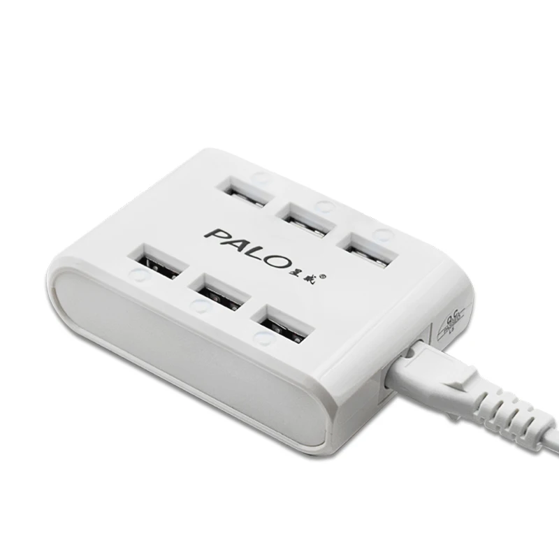 PALO EU US AU UK высокоскоростной 6 портовый Универсальный Micro USB зарядное устройство