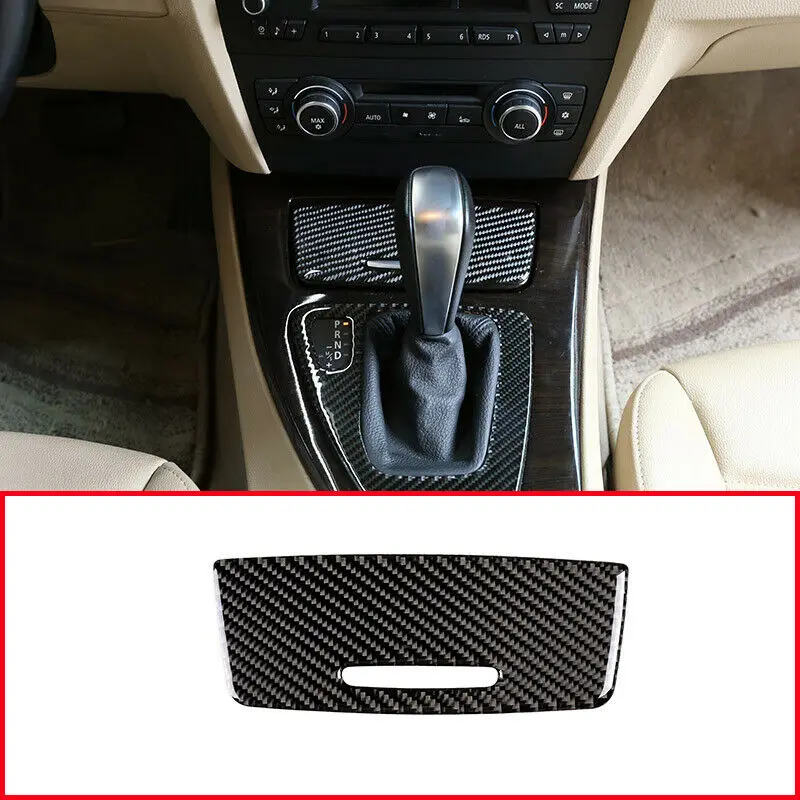 Настоящее углеродное волокно для BMW 3 серия E90 E92 консоль коробка хранения панель