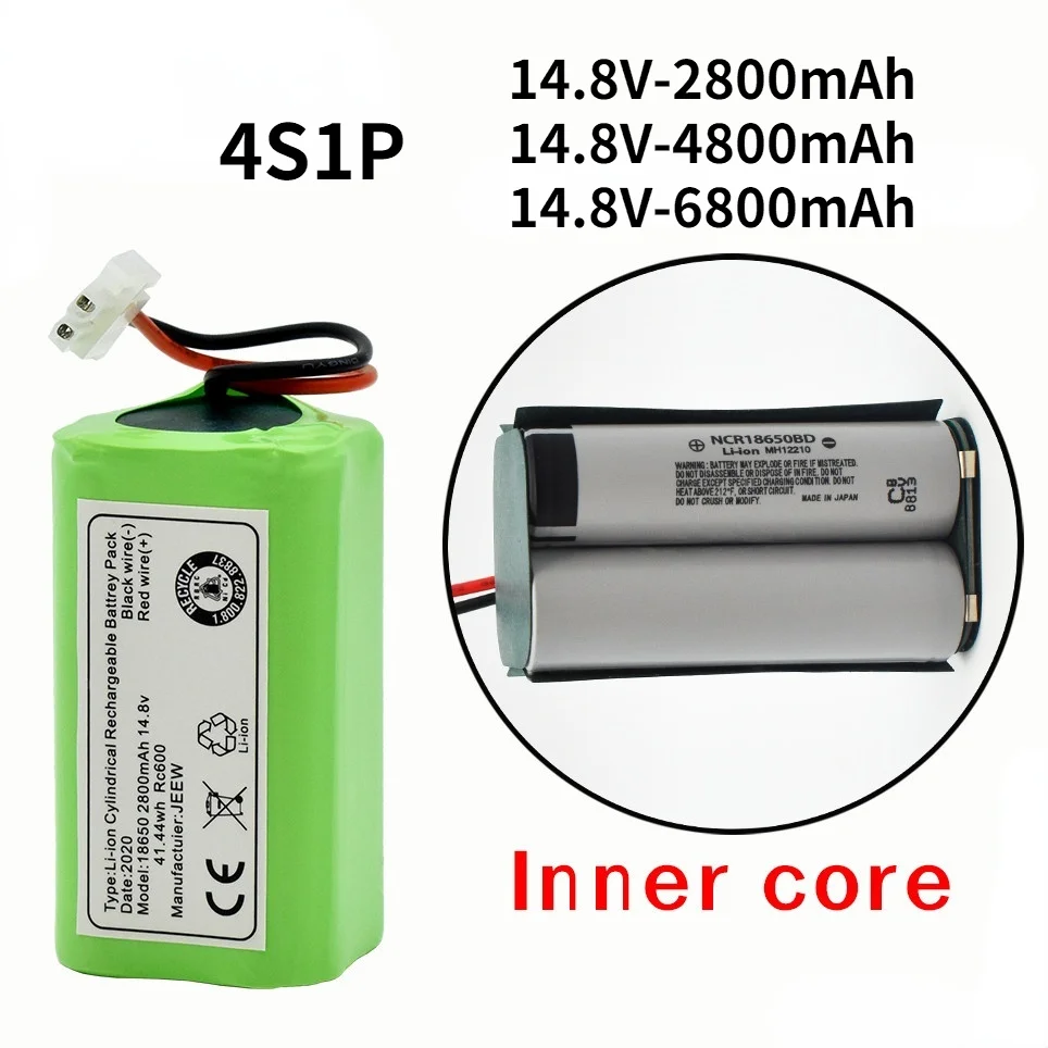 

Литиевая батарея для робота-пылесоса ILIFE, 14,8 в, 2800 мАч, 6800 мАч