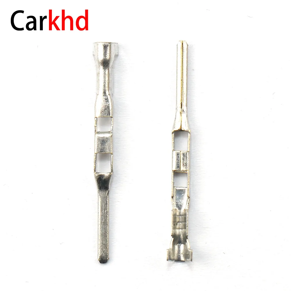 

Wholesale: 100/200/500/1000Pcs Wiring Terminals 617 -- 1.5A Male Connector Terminal Plug Connectors Jacket Auto Plug Socket