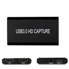 HDMI-USB-C USB 3,0, видеозахват HDMI-USB, Карта видеозахвата для игр, потоковая трансляция в реальном времени с USB Type C OTG