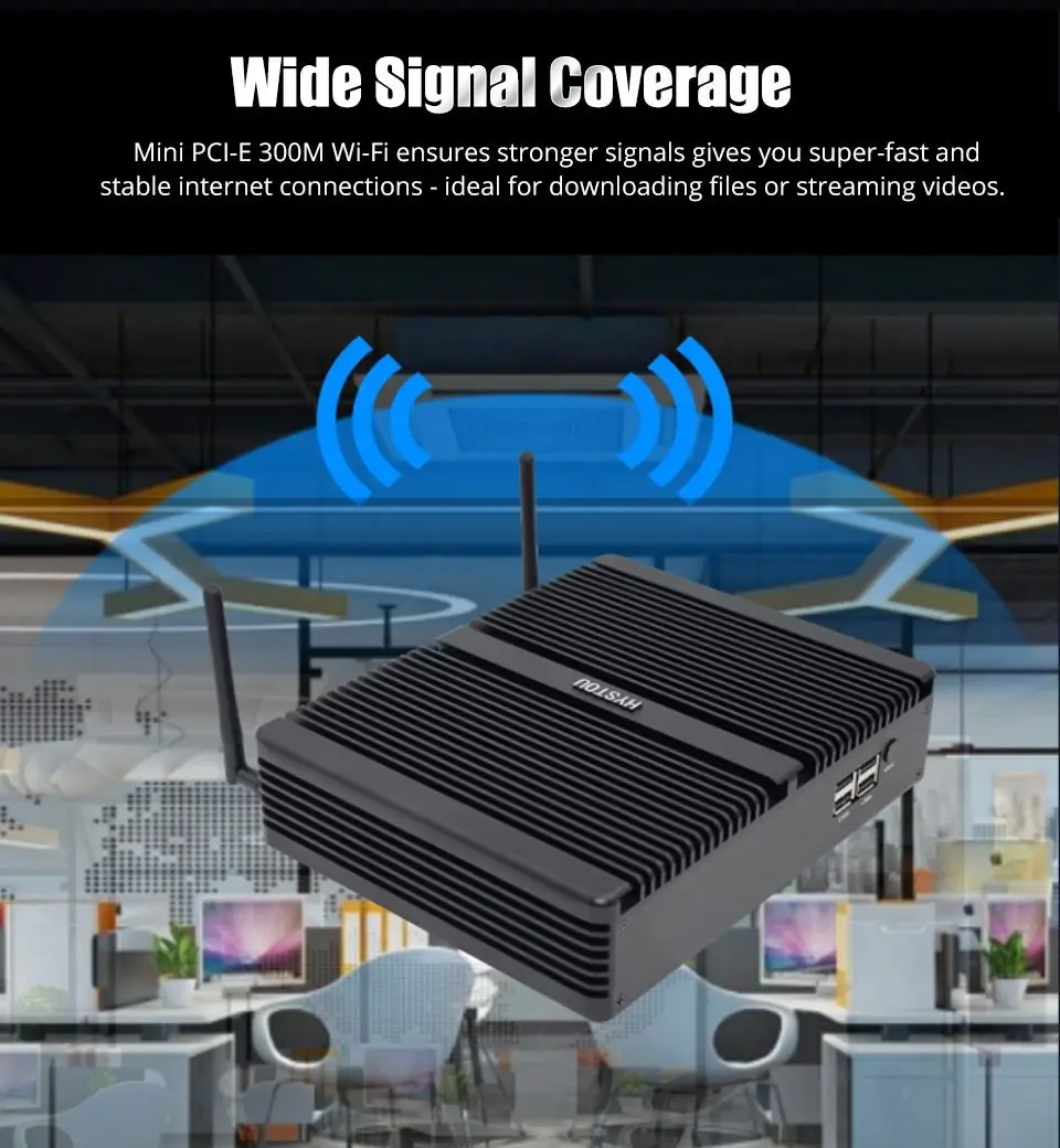 Hystou M2 wifi 8-ой процессор Intel Core промышленный безвентиляторный мини ПК i5 8250U i7 8550U Windows 10 DDR4 4 USB 3,0 HDMI DP EDP 4K HTPC NUC