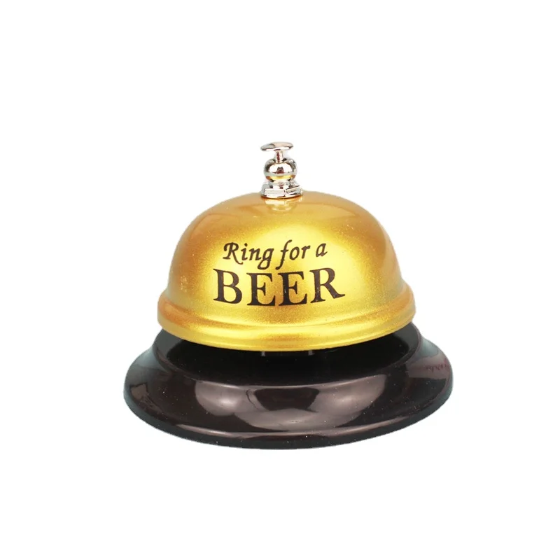 

Bar Accessories Ring for A Drink Restaurant Cafe Coffee Service Bell Kitchen Summons Serving Meal Bell Multiple Colour Available