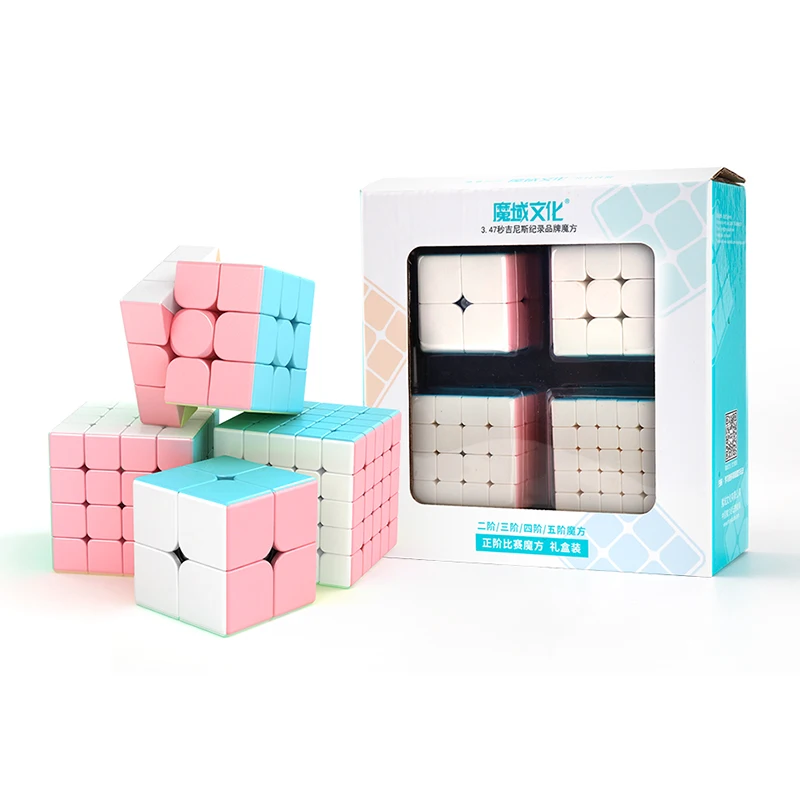 Moyu bundle Cubing классная упаковка кубик Подарочная коробка 2x2 3x3 4x4 5x5 волшебный куб
