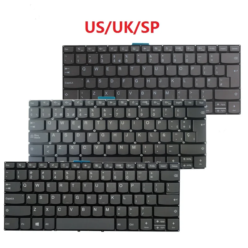 

UK/US/Spanish SP laptop keyboard for LENOVO IdeaPad V330-14IGM V330-14IKB V130-14IKB 330C-14IKB V530S-14ikb Zhaoyang K43C-80