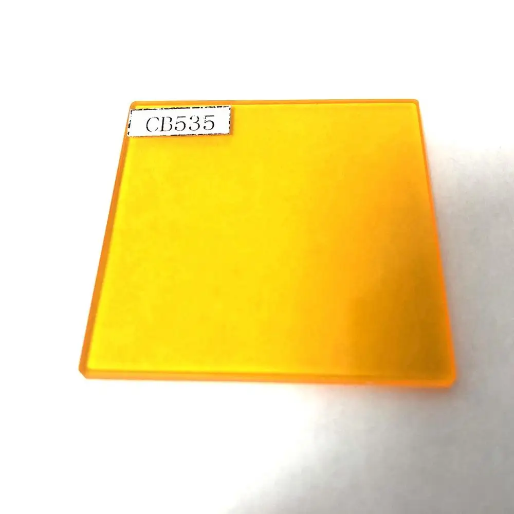 535nm фильтр длинных частот размер 50x50 мм GG535|Оптические фильтры| |