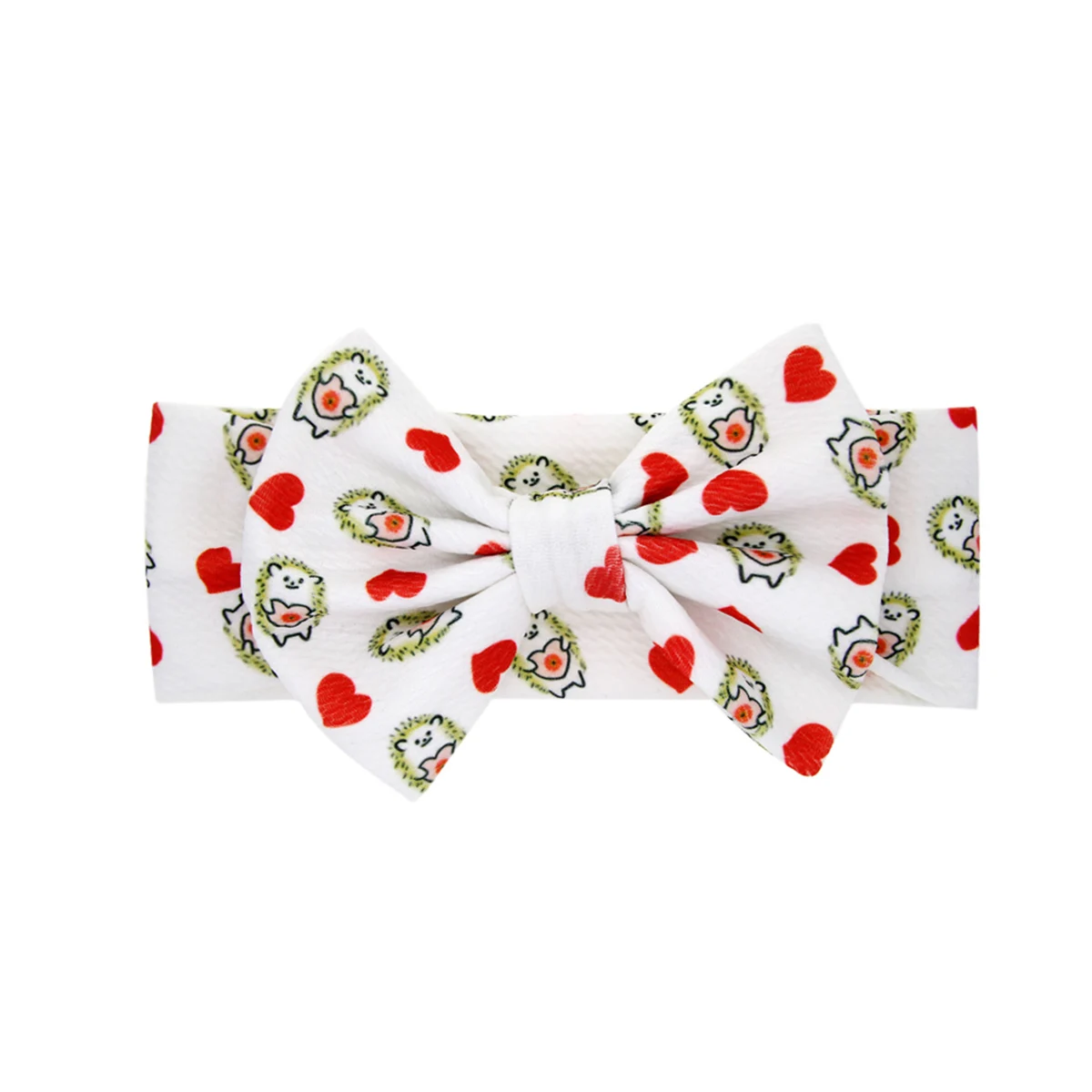 Diademas de lazo grande para ni&ntilde;a reci&eacute;n nacida, hermosas cintas anudadas, accesorios para el cabello para beb&eacute;-3