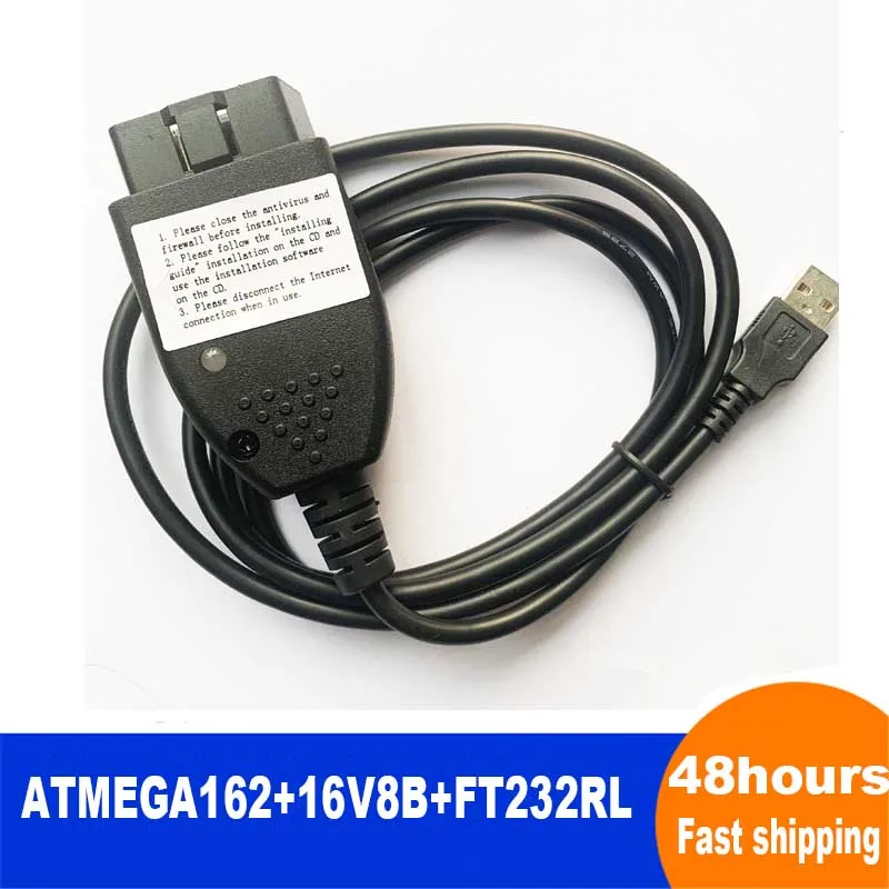 Электрические тестеры общие OBDII 16Pin диагностический USB интерфейс 18 9