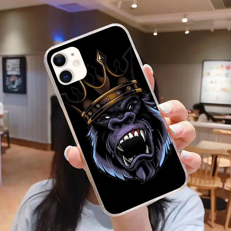 

King Kong Phone Case For Samsung s7 8 9 10 lite 20 note20 a71 21 4 5 6edge plus Cover Fundas Coque